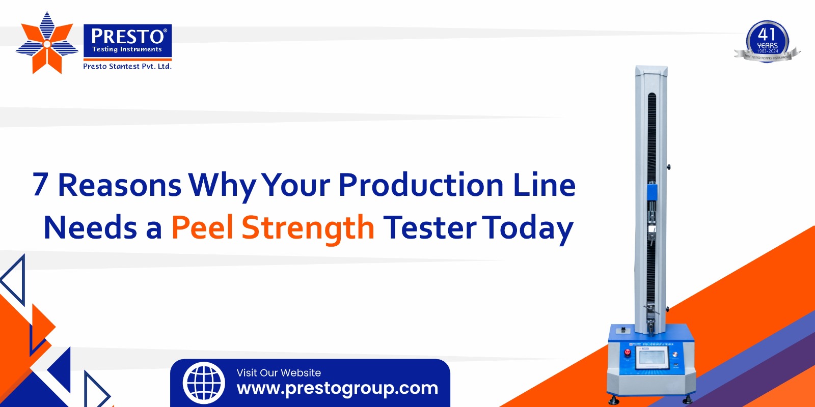 7 Reasons Why Your Production Line Needs a Peel Strength Tester Today